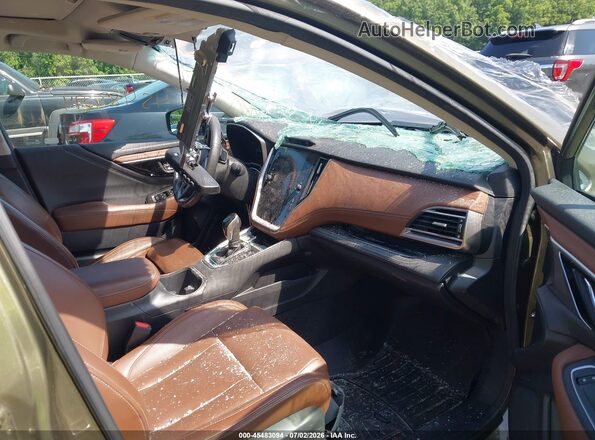 4S4BTGPD1L3108711 2020 SUBARU OUTBACK Зеленый Вид салона спереди