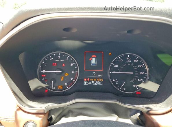 4S4BTGPD1P3216218 2023 SUBARU OUTBACK Серый Вид щитка приборов