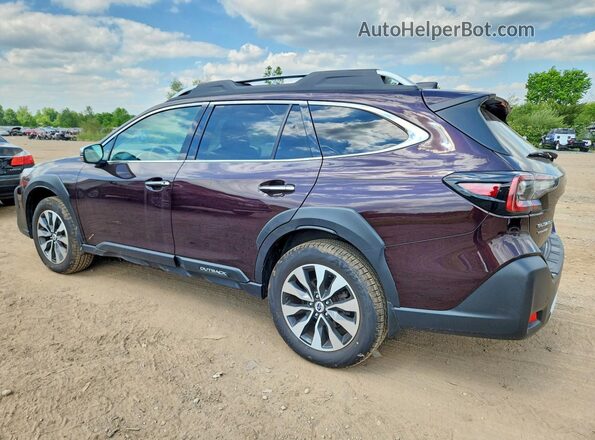 4S4BTGPD2R3173463 2024 SUBARU OUTBACK Purple Задня ліва чверть