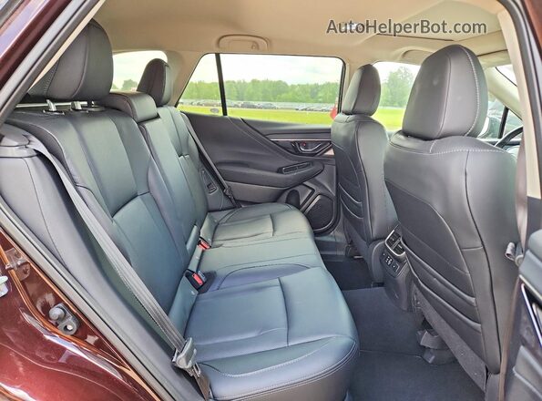 4S4BTGPD2R3173463 2024 SUBARU OUTBACK Purple Вид задньої частини салону
