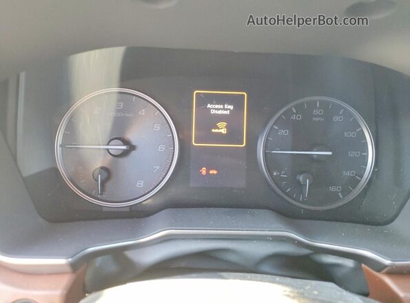4S4BTGPD2S3316790 2025 SUBARU OUTBACK White Սարքավորումների վահանակի տեսք