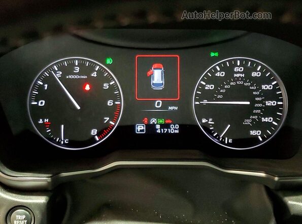 4S4BTGPD3P3165708 2023 SUBARU OUTBACK Серый Вид щитка приборов