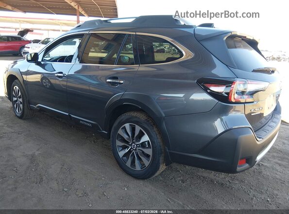 4S4BTGPD3S3259533 2025 SUBARU OUTBACK Серый Задняя левая четверть