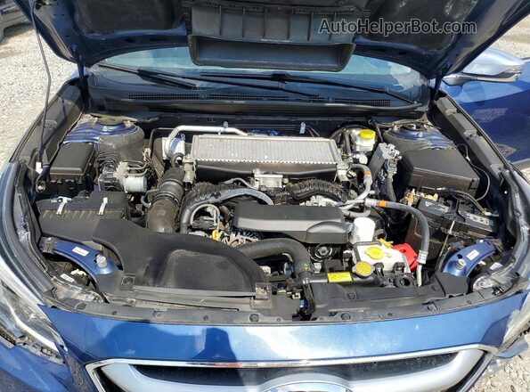4S4BTGPD5M3198687 2021 SUBARU OUTBACK Blue Vista interior trasera