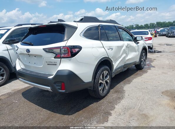 4S4BTGPD5N3224027 2022 SUBARU OUTBACK White Trasero derecho