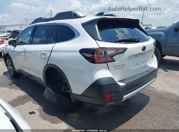 4S4BTGPD5N3224027 2022 SUBARU OUTBACK White Trasero izquierdo