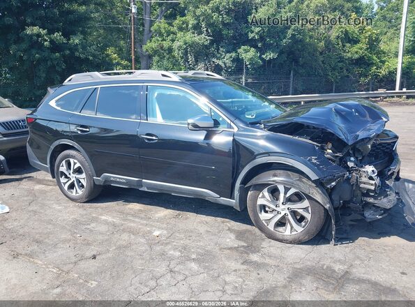 4S4BTGPD6N3269381 2022 SUBARU OUTBACK Black Widok wnętrza z tyłu