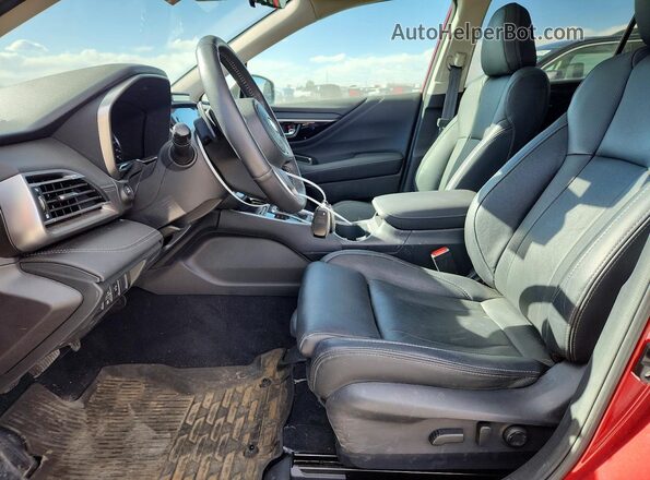 4S4BTGPD6R3286896 2024 SUBARU OUTBACK Красный Вид салона спереди