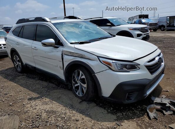 4S4BTGPD7M3173645 2021 SUBARU OUTBACK White Передня права чверть