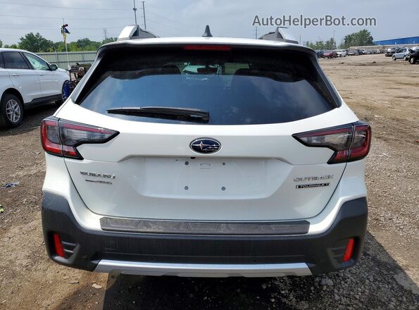 4S4BTGPD7M3173645 2021 SUBARU OUTBACK White Вид ззаду