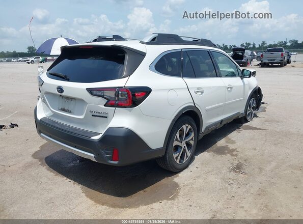 4S4BTGPD7M3205395 2021 SUBARU OUTBACK White Tył prawy