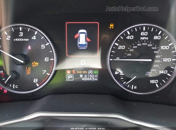 4S4BTGPD7M3205395 2021 SUBARU OUTBACK White Widok tylnych siedzeń