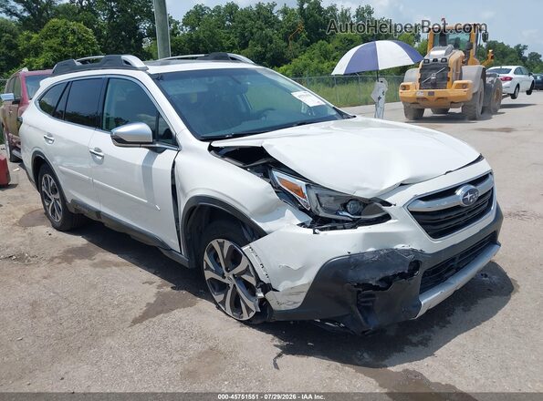 4S4BTGPD7M3205395 2021 SUBARU OUTBACK White Widok z przodu