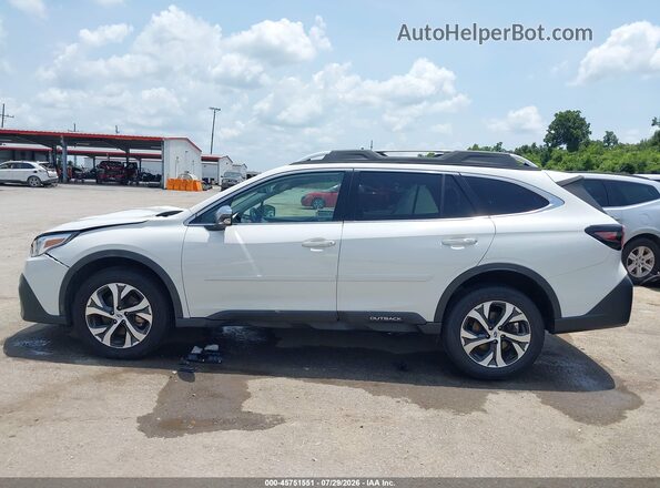 4S4BTGPD7M3205395 2021 SUBARU OUTBACK White Widok wnętrza 360 stopni