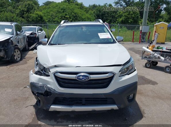 4S4BTGPD7M3205395 2021 SUBARU OUTBACK White Widok zestawu wskaźników