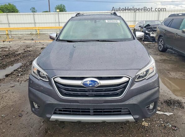 4S4BTGPD7N3223249 2022 SUBARU OUTBACK Gray Вид спереду