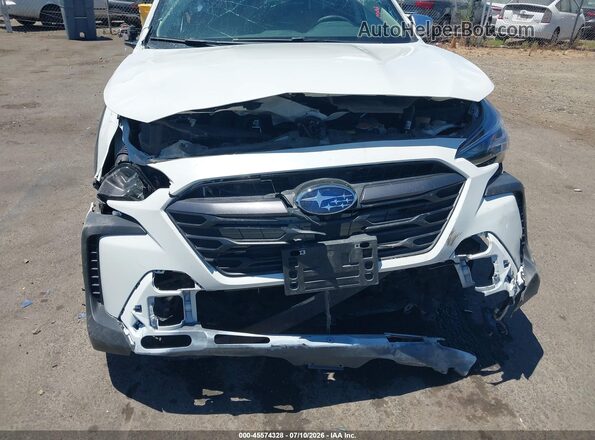 4S4BTGPD7S3210299 2025 SUBARU OUTBACK White Դիմացի տեսք