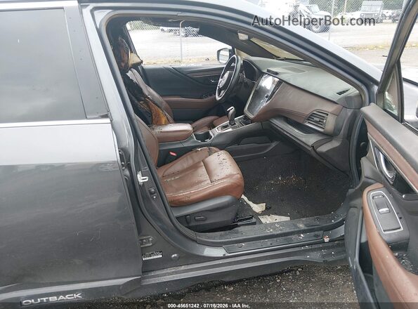4S4BTGPD8M3222593 2021 SUBARU OUTBACK Gray Vista interior delantera