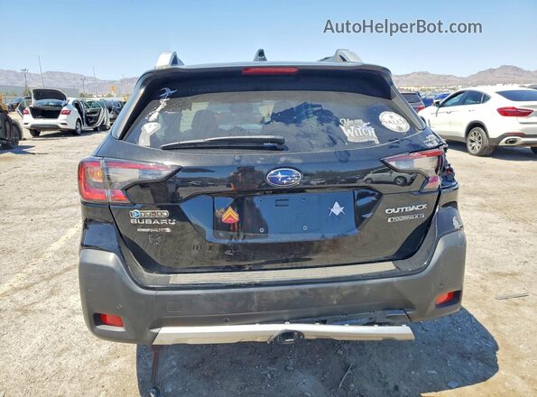 4S4BTGPD8R3115437 2024 SUBARU OUTBACK Black Հետևի տեսք