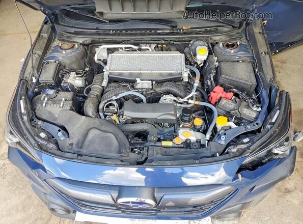 4S4BTGPD8R3165724 2024 SUBARU OUTBACK Blue Vista del compartimento del motor