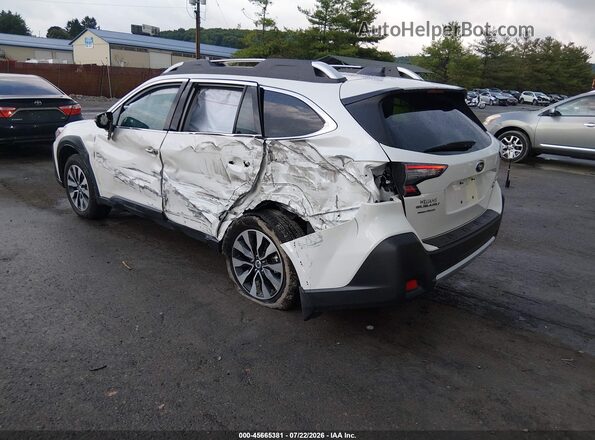 4S4BTGPD8S3232022 2025 SUBARU OUTBACK Белый Задняя левая четверть