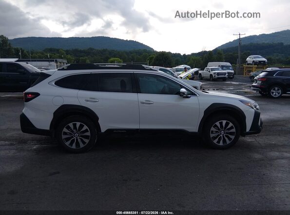 4S4BTGPD8S3232022 2025 SUBARU OUTBACK Белый Вид задней части салона