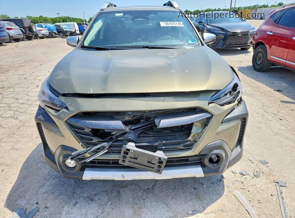 4S4BTGPD8S3253629 2025 SUBARU OUTBACK Зеленый Вид спереди