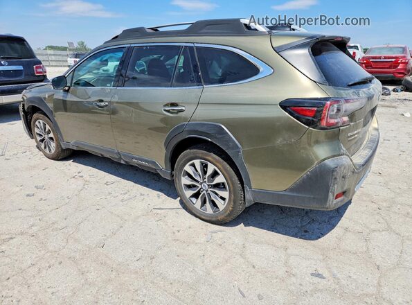 4S4BTGPD8S3253629 2025 SUBARU OUTBACK Зеленый Задняя левая четверть