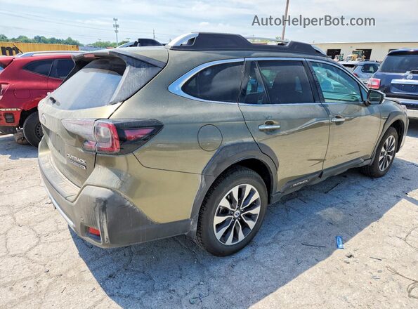 4S4BTGPD8S3253629 2025 SUBARU OUTBACK Зеленый Задняя правая четверть