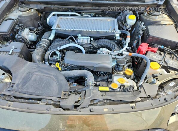 4S4BTGPD8S3253629 2025 SUBARU OUTBACK Зеленый Вид задней части салона