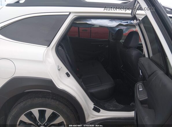 4S4BTGPD9P3124547 2023 SUBARU OUTBACK White Vista de la etiqueta del VIN