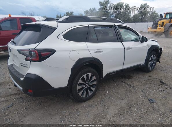4S4BTGPD9P3124547 2023 SUBARU OUTBACK White Trasero derecho