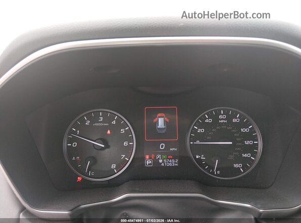 4S4BTGPD9P3124547 2023 SUBARU OUTBACK White Vista de los asientos traseros