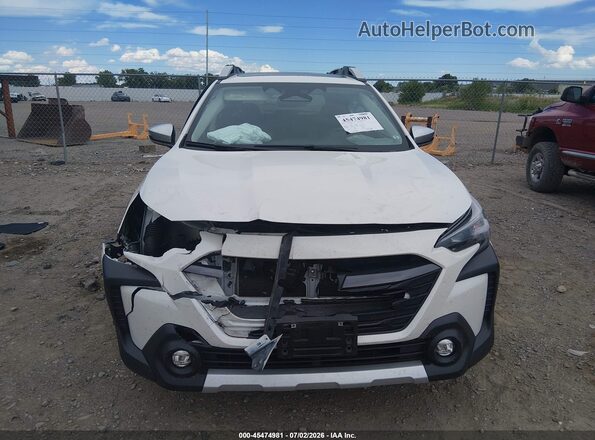 4S4BTGPD9P3124547 2023 SUBARU OUTBACK White Vista del cuadro de instrumentos