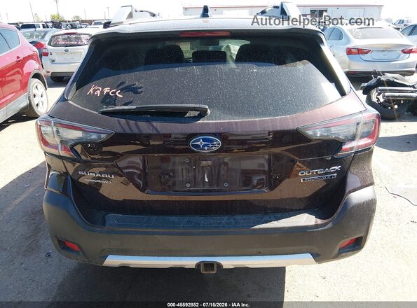 4S4BTGPD9S3214337 2025 SUBARU OUTBACK Maroon 