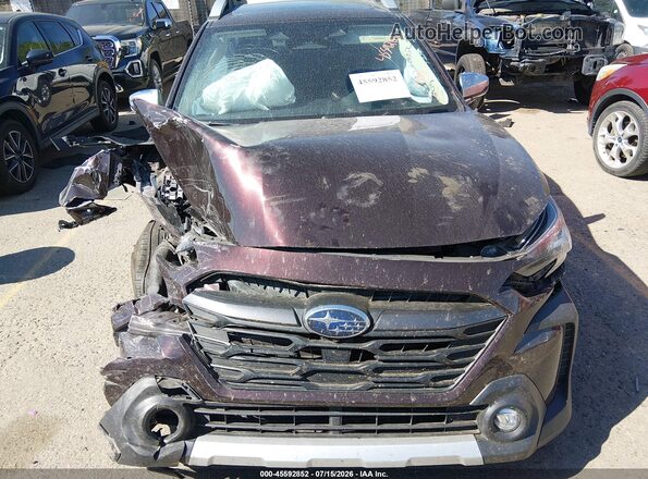 4S4BTGPD9S3214337 2025 SUBARU OUTBACK Maroon Вид щитка приладів