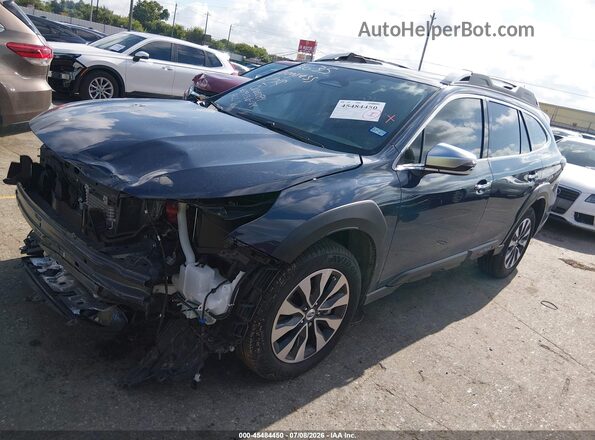 4S4BTGPD9S3267913 2025 SUBARU OUTBACK Синий Передняя левая четверть