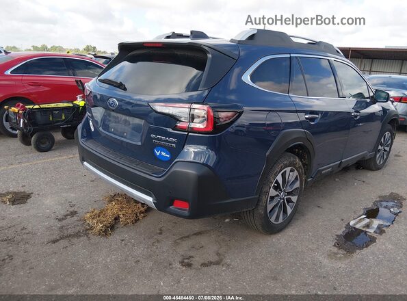 4S4BTGPD9S3267913 2025 SUBARU OUTBACK Синий Задняя правая четверть
