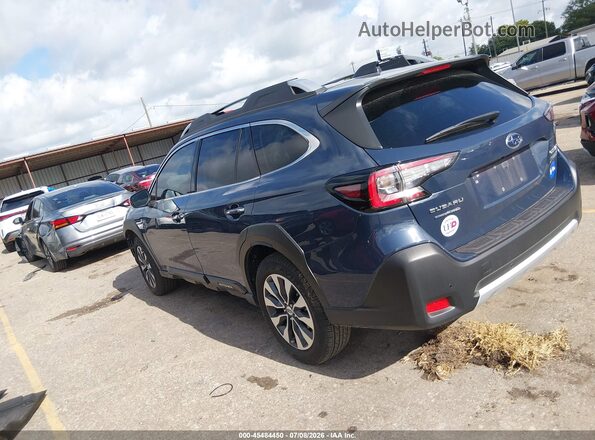 4S4BTGPD9S3267913 2025 SUBARU OUTBACK Синий Задняя левая четверть
