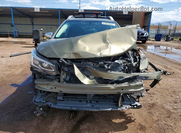 4S4BTGPDXL3134529 2020 SUBARU OUTBACK Green Front view