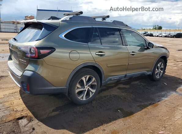 4S4BTGPDXL3134529 2020 SUBARU OUTBACK Green Rear right