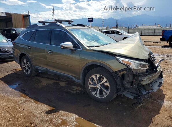 4S4BTGPDXL3134529 2020 SUBARU OUTBACK Green Front right