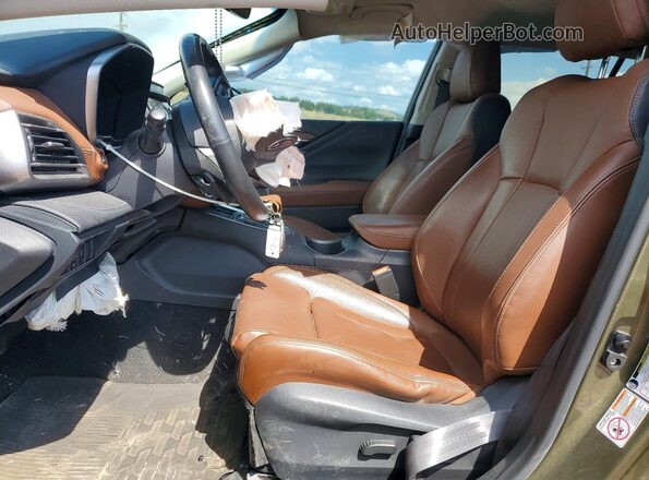 4S4BTGPDXL3134529 2020 SUBARU OUTBACK Green Front interior view