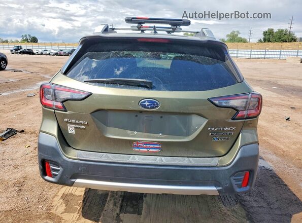 4S4BTGPDXL3134529 2020 SUBARU OUTBACK Green Rear view