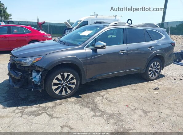 4S4BTGPDXS3226755 2025 SUBARU OUTBACK Gray Przód lewy