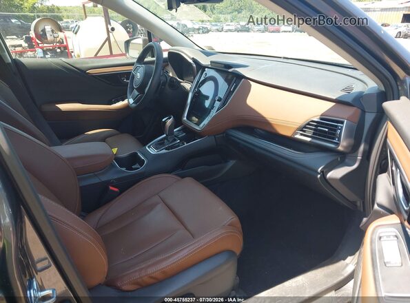 4S4BTGPDXS3226755 2025 SUBARU OUTBACK Gray Widok wnętrza z przodu