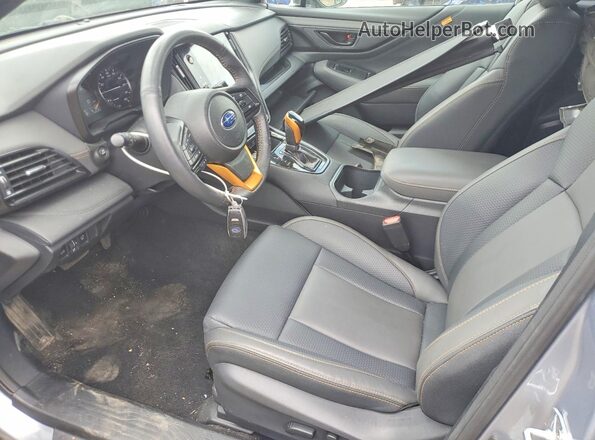 4S4BTGSD0R3281281 2024 SUBARU OUTBACK Silver Вид салону спереду