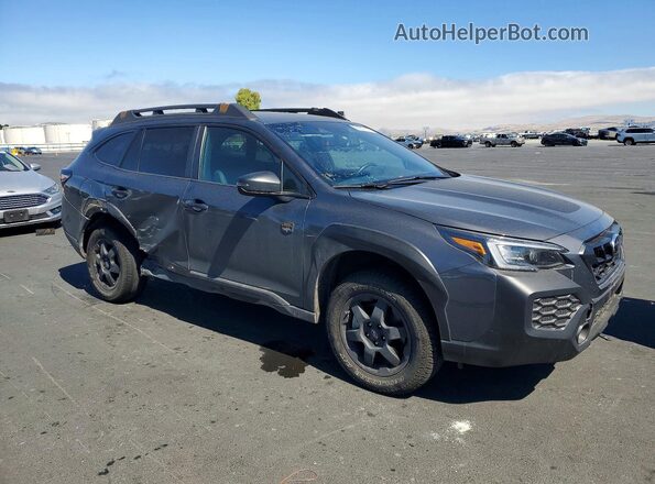 4S4BTGSD2R3217291 2024 SUBARU OUTBACK Gray Przód prawy