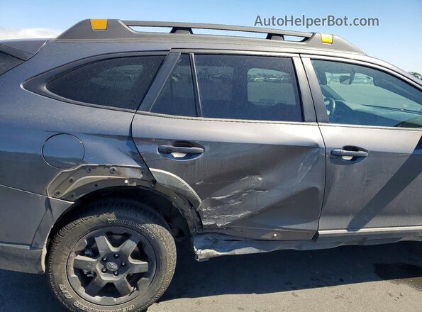 4S4BTGSD2R3217291 2024 SUBARU OUTBACK Gray Widok wnętrza z tyłu