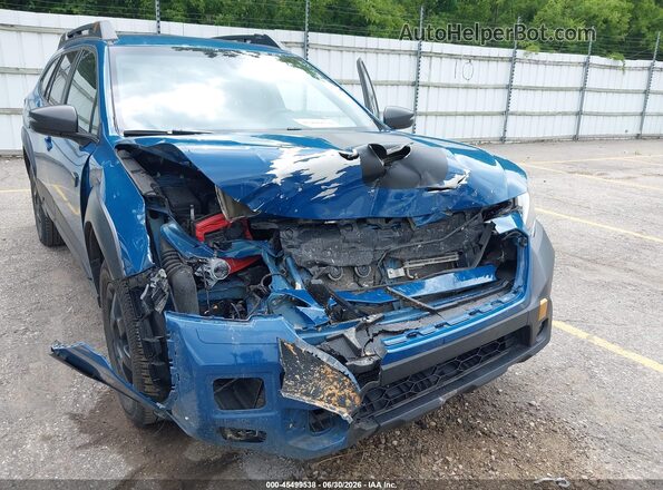 4S4BTGSD4N3226682 2022 SUBARU OUTBACK Blue Front view